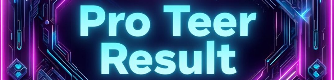 pro Teer Result