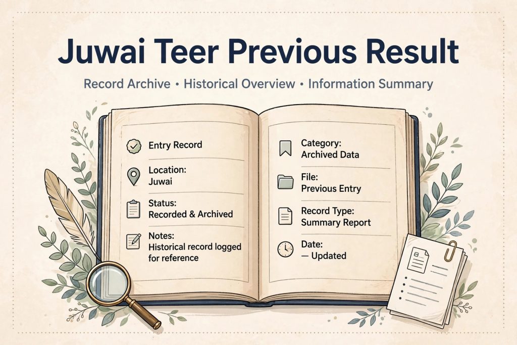Juwai Teer Previous Result - Public Record Explained