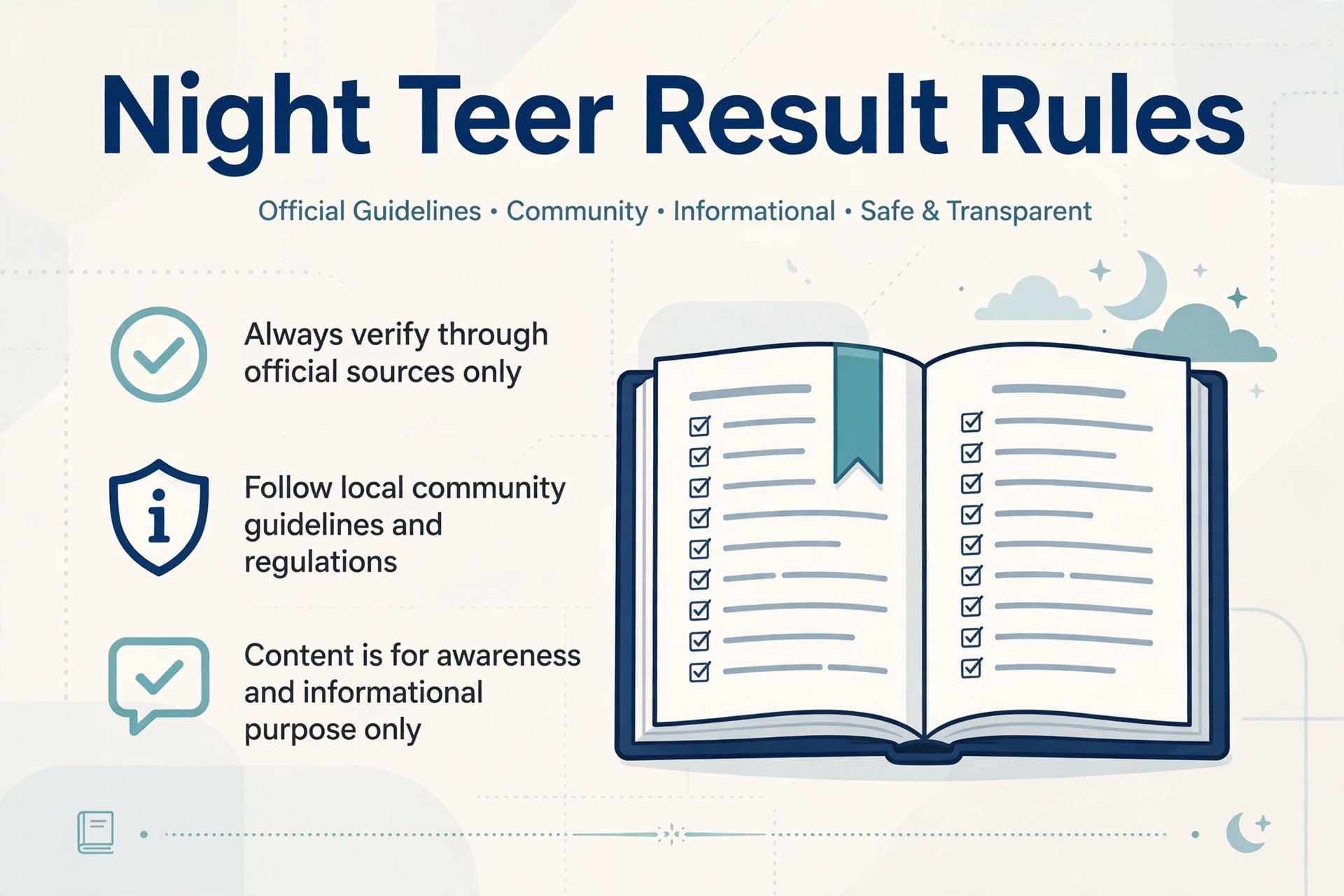 Rules behind the night teer result explained clearly
