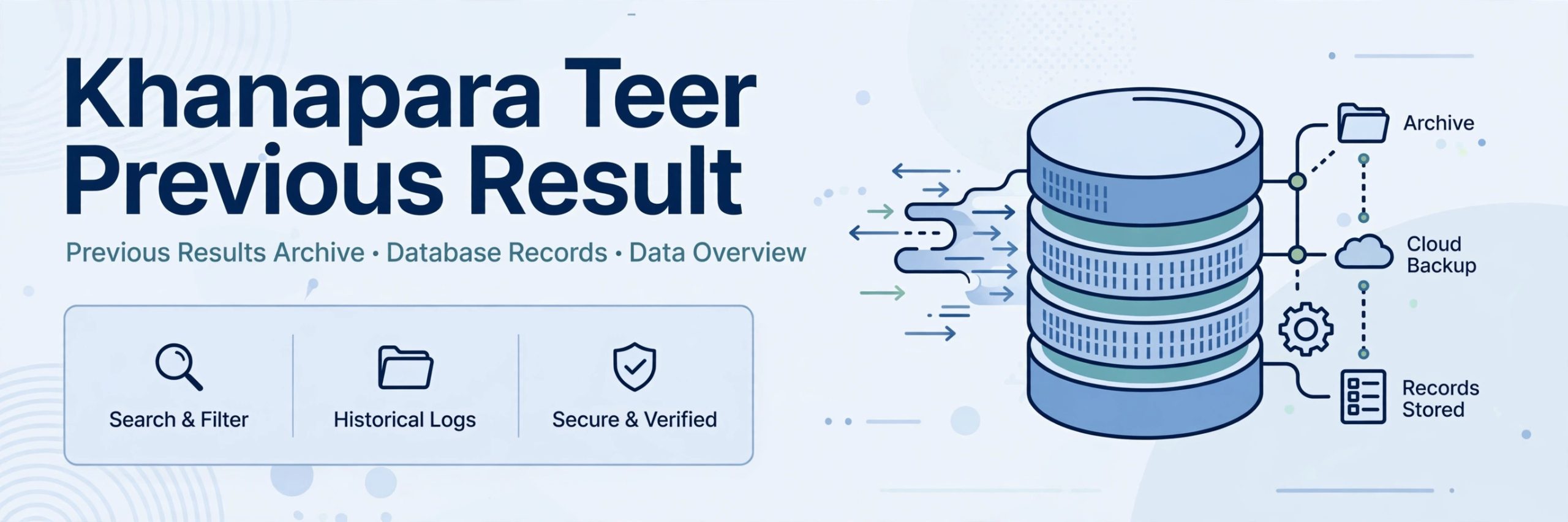 Professional database method for Khanapara Teer previous result tracking