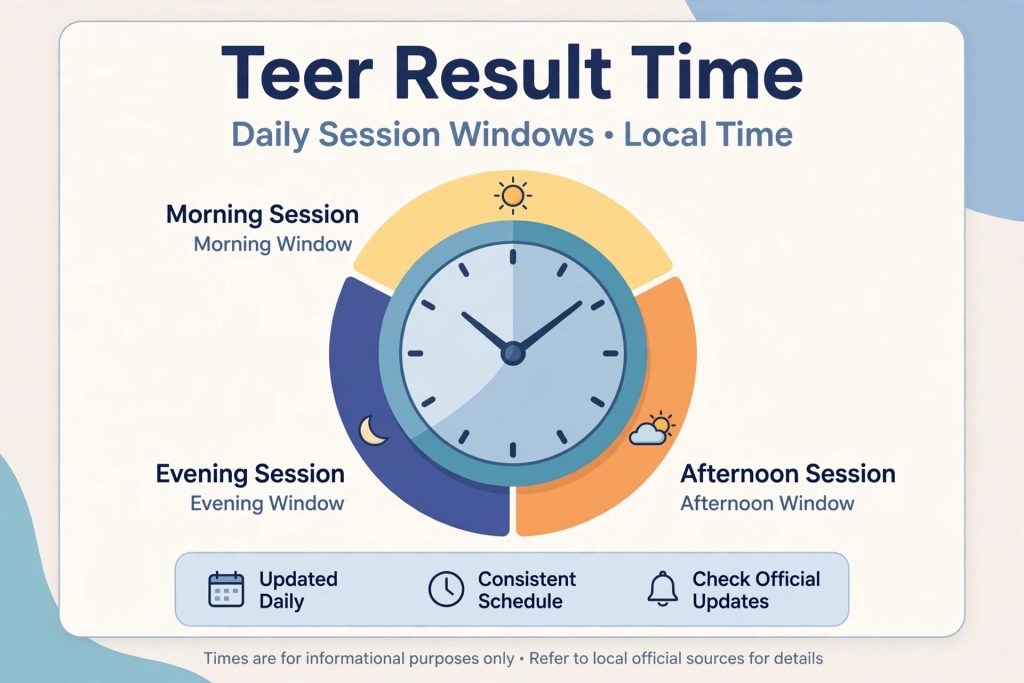 Teer Result Time - Complete Timing Reference Guide