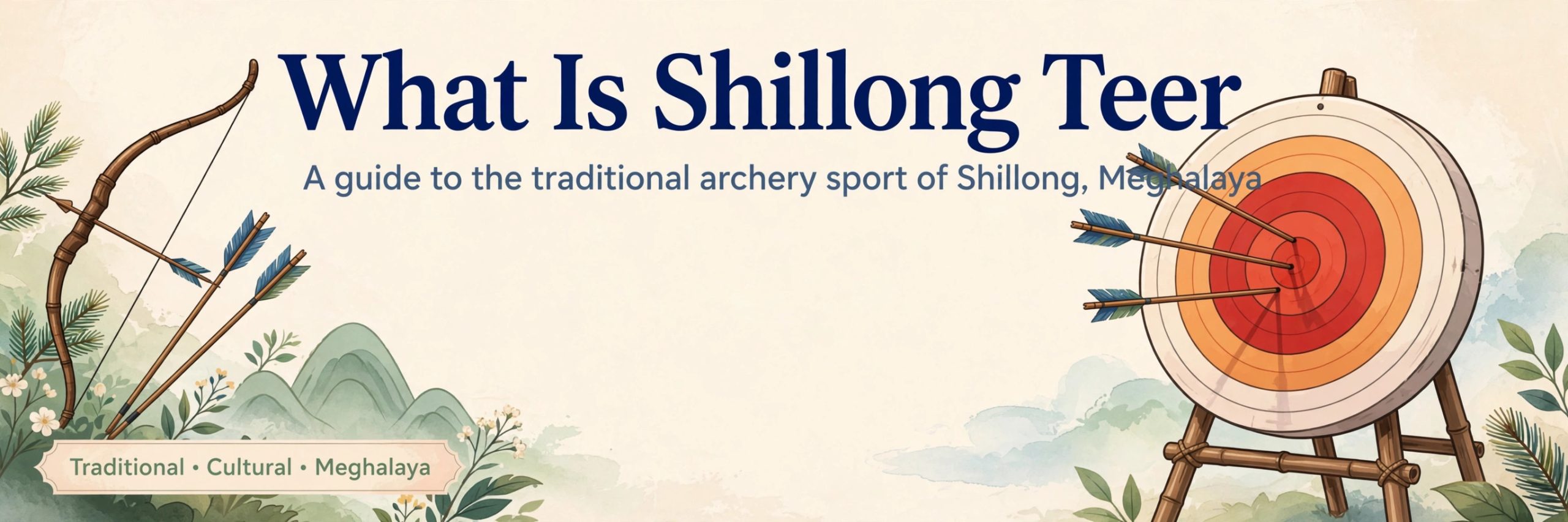 What is Shillong Teer legal archery lottery of Meghalaya